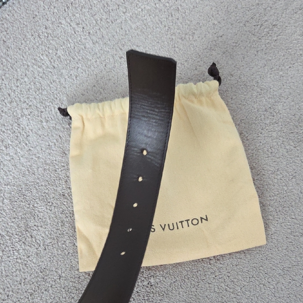 Louis Vuitton Brown Damier Belt  LIKE NEW!! - Picture 6 of 8